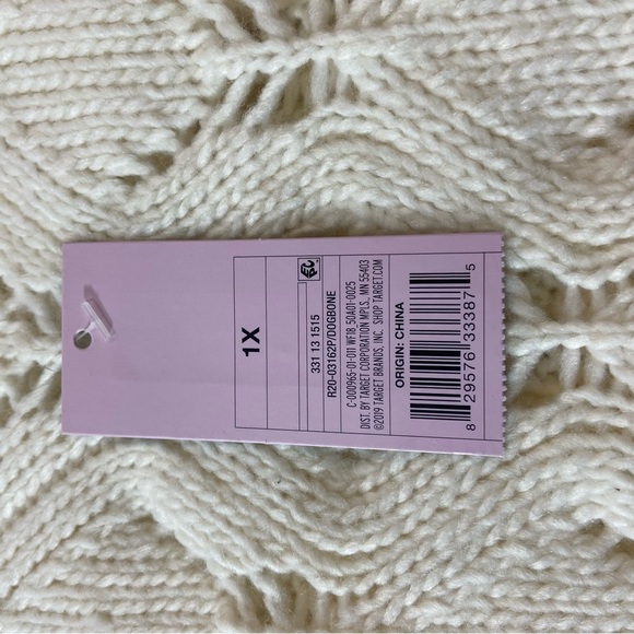 Wild Fable Women's Ivory Knit Sweater - Picture 3 of 7